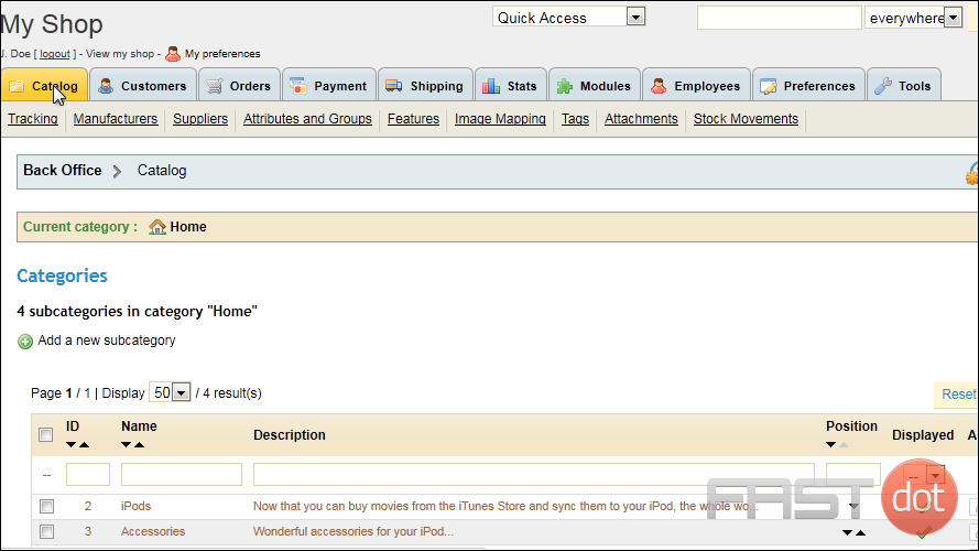 2) Then click Attributes and Groups.