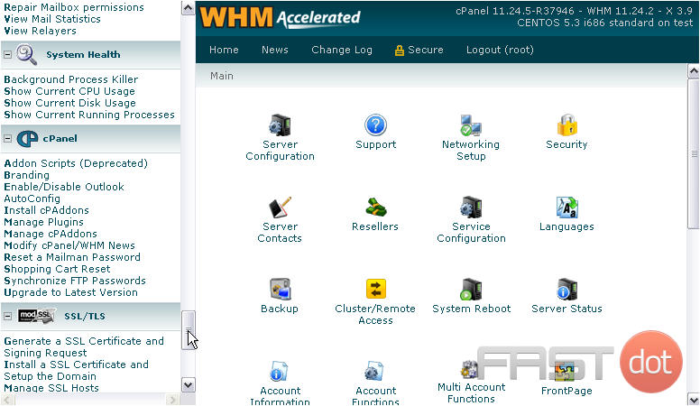 Install cPanel Addons in WHM
