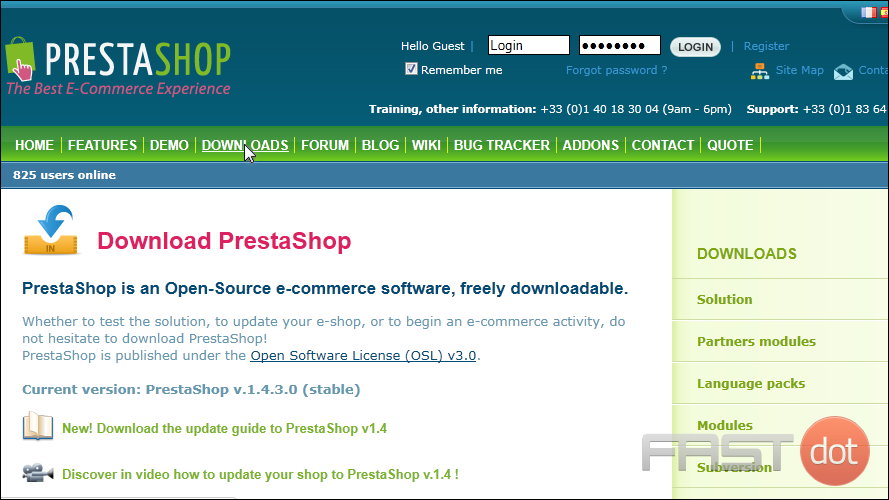 How to install PrestaShop