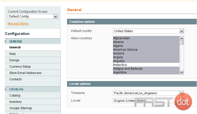 configure shipping methods in magento