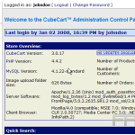 Configure your store in CubeCart