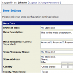 Configure your store in CubeCart