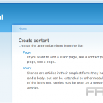 Manage pages in Drupal