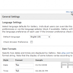 Manage users in Gallery2