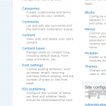 Manage modules in Drupal
