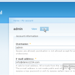 Change your password in Drupal