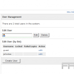 Manage users in Gallery2