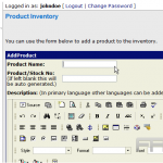 Add products to CubeCart