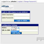 Manage affiliate programs in CubeCart