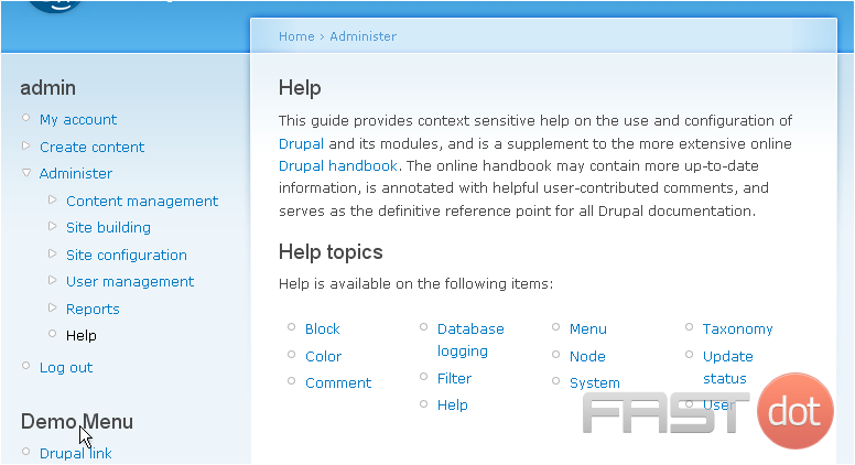 Help with Drupal