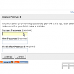 Change your password in Gallery2