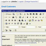 How to send email in CubeCart