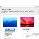 Edit photos in Gallery2