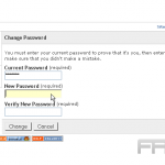 Change your password in Gallery2