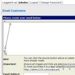 How to send email in CubeCart