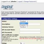 Payment modules in CubeCart