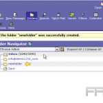 Create folders in Horde