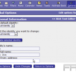Configure global options in Horde