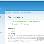 Maintaining your site in Drupal