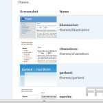 Manage themes in Drupal