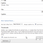 Add photos in Gallery2