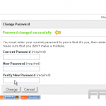 Change your password in Gallery2