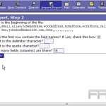 Import contacts into Horde