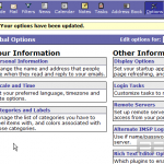 Edit your personal information in Horde