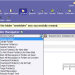 Create folders in Horde