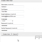 Manage users in Gallery2