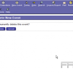 Create calendar entries in Horde