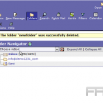 Create folders in Horde