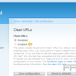 Site configuration in Drupal