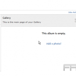 Install Gallery2 from Fantastico