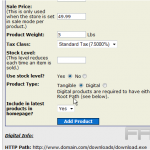 Add products to CubeCart