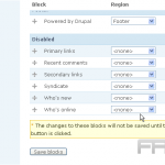 Create menus in Drupal