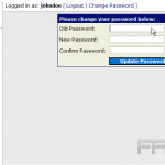 Change your admin password in CubeCart