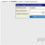 Change your admin password in CubeCart