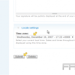 Setting up your account information in Drupal
