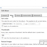 Manage photo albums in Gallery2