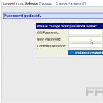 Change your admin password in CubeCart