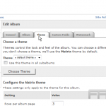 Manage photo albums in Gallery2