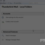 Creating a signature in ThunderBird
