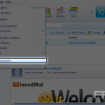 Setup a POP email account with SSL in IncrediMail