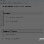Custom ports in ThunderBird