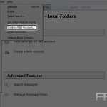 Setup a POP email account in ThunderBird