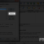 Delete an email account in Pegasus Mail