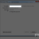 Setup a POP email account in ThunderBird