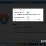 Custom ports in IncrediMail