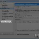 Custom ports in ThunderBird